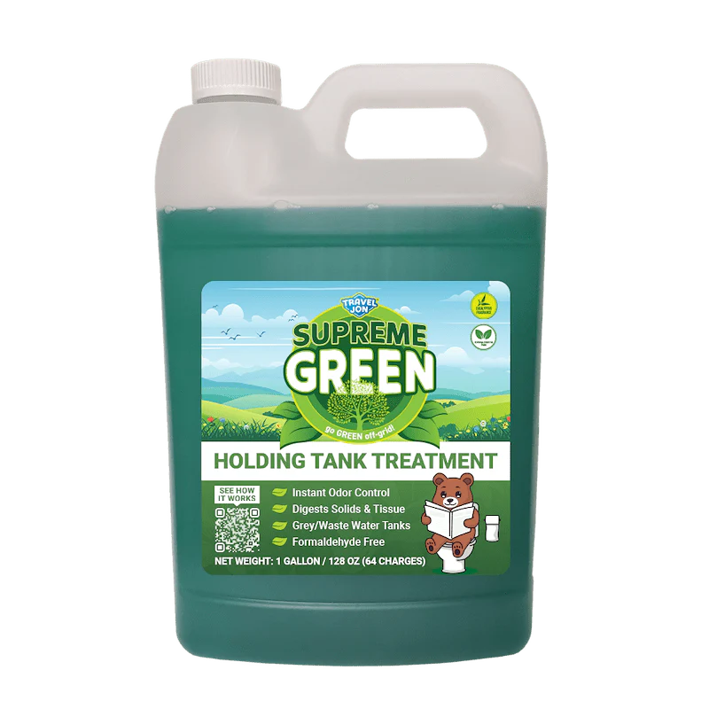 Century Chemical 20130-GL Travel Jon® Supreme Green Waste Holding Tank Treatment - 1 Gallon