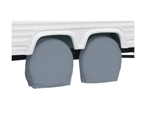 Classic Accessories 80-085-171001-00 Wheel Cover 32"-34.5" Pair - Gray