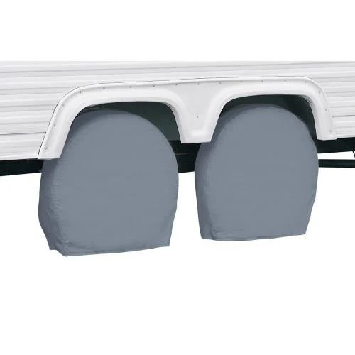 Spare Tire Cover - White 26.75"-27.75"