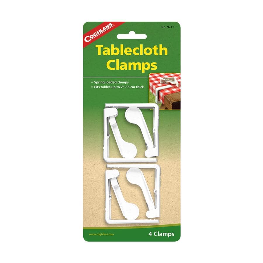 Tablecloth Clamps Plastic 4-Pack