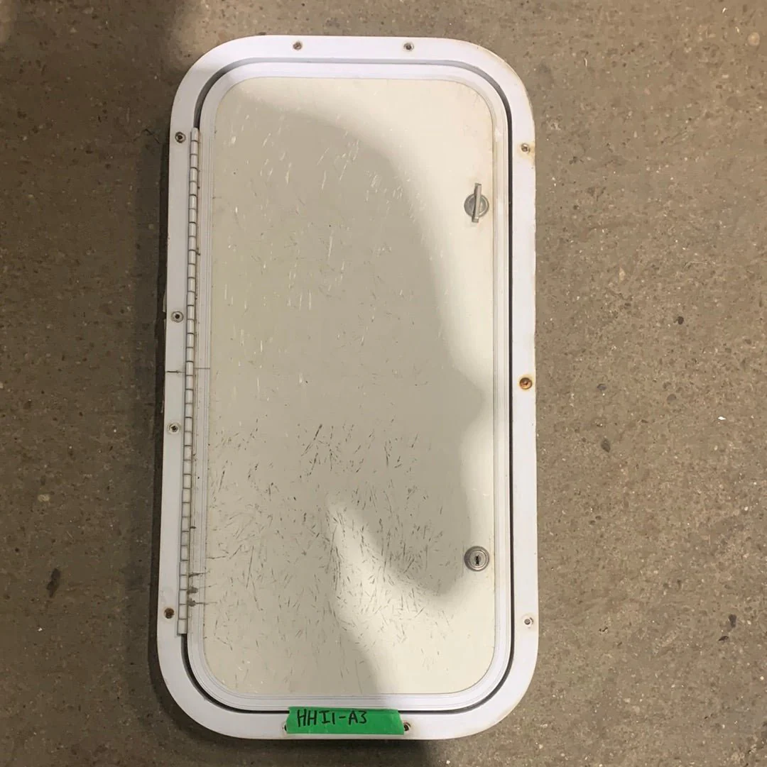 Used Radius Cornered Cargo Door 23 3/4" x 11 3/4" x 1 3/4" D