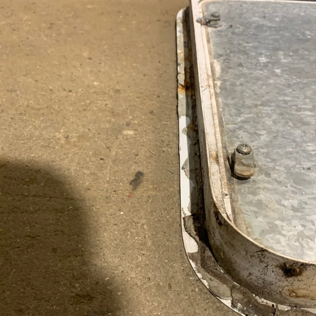 Used Radius Cornered Cargo Door 23 3/4" x 11 3/4" x 1 3/4" D - Image 3