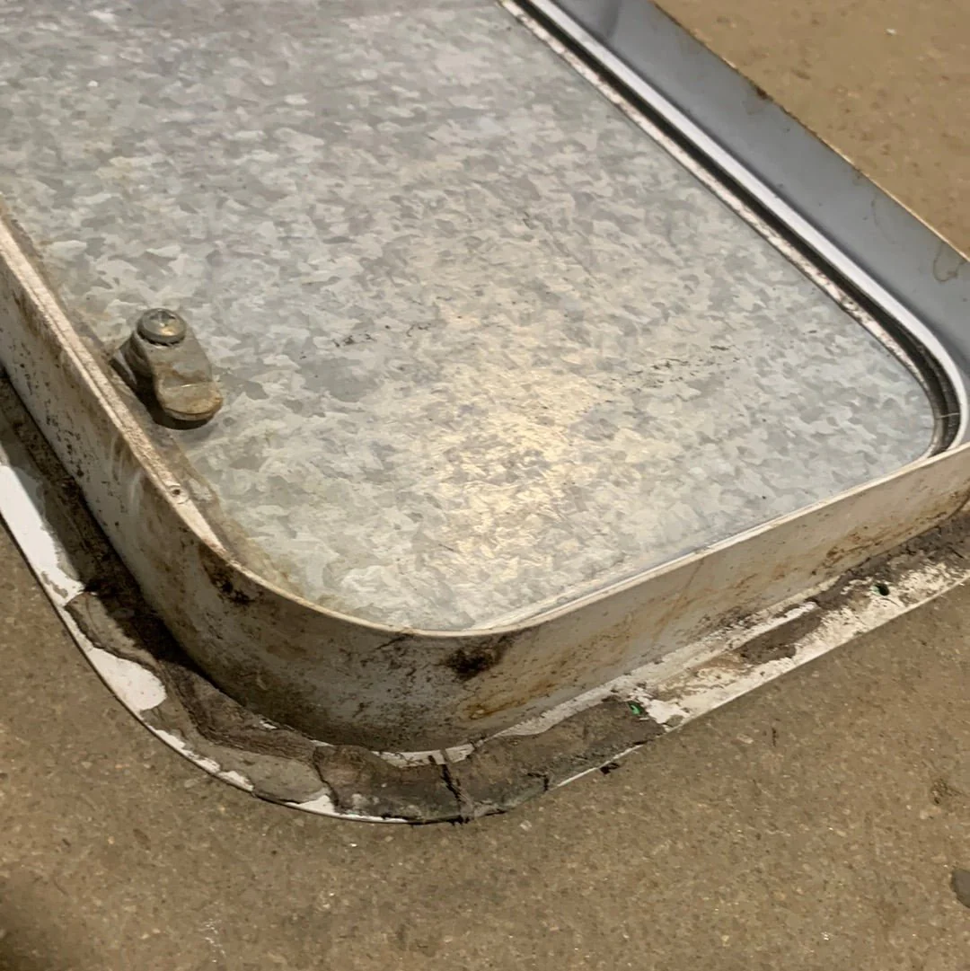 Used Radius Cornered Cargo Door 23 3/4" x 11 3/4" x 1 3/4" D - Image 4