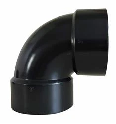 Sewer Waste Valve Fitting Valterra D50-2876C Drain-Waste-Ventilation, 90 Degree Short Turn, 1-1/2" Hub, Drain/ Waste/ Ventilation (DWV)
