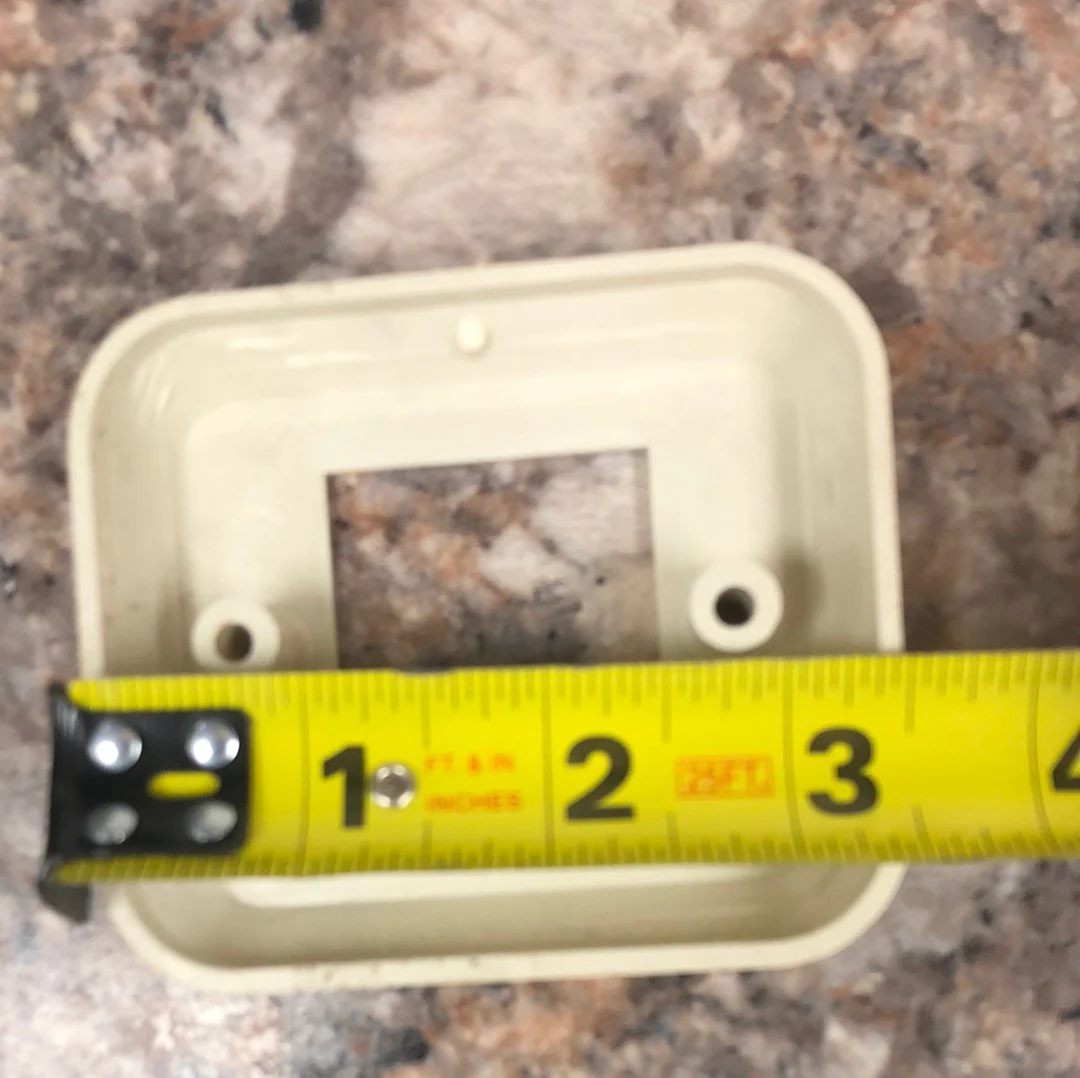 Used 12v RV Double Light Switch wall plate / faceplate cover - Image 4