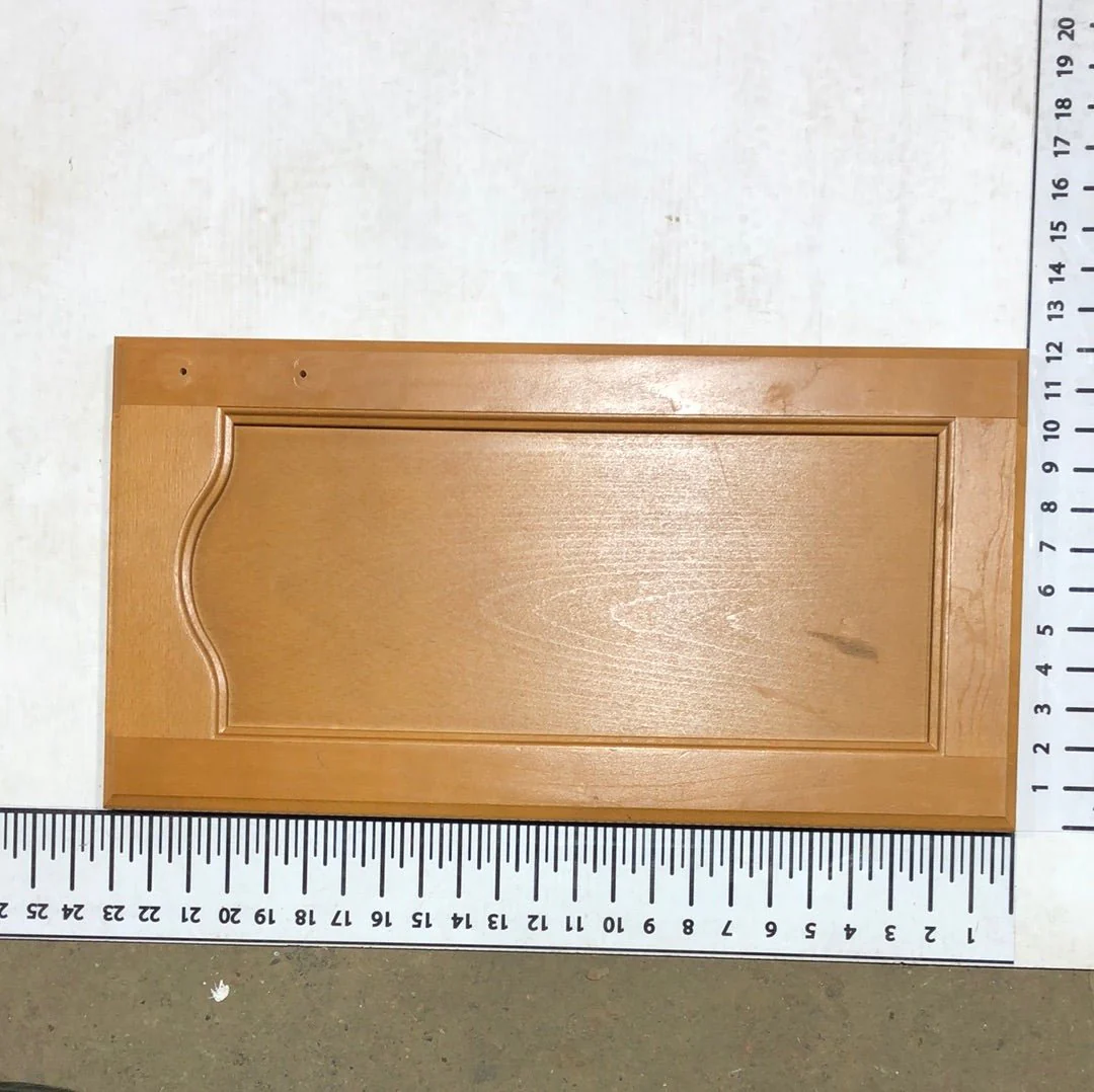 Used RV Cupboard/ Cabinet Door 23" H X 12" W X 3/4" D - Image 2
