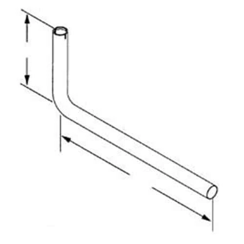 Exhaust Tube Kit 22"