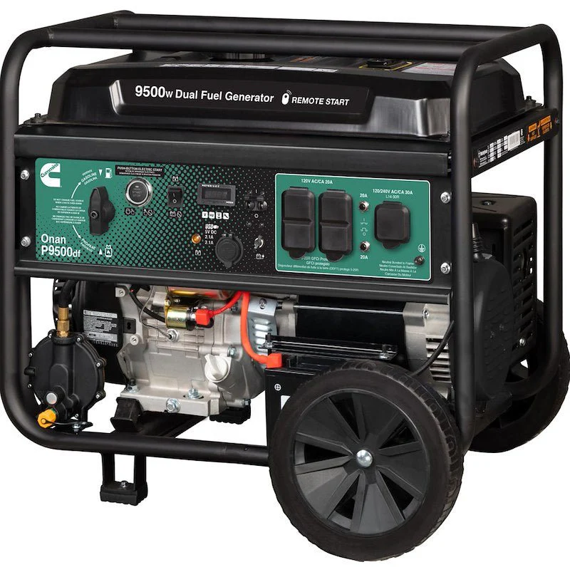 Cummins Power Generation A074Z438 P9500df Portable Power Generator - 9500W