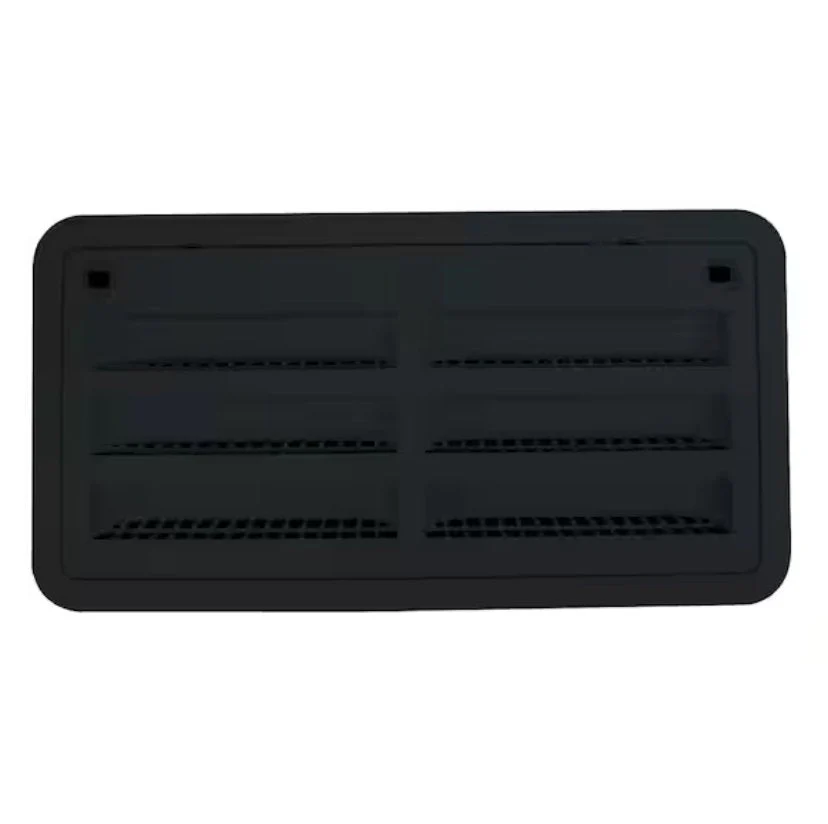 Dometic 3109492.004 Refrigerator Side Vent, Black