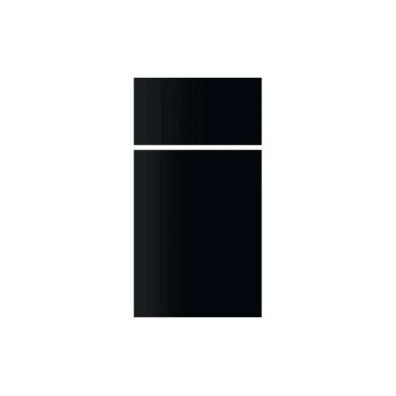 Dometic 3106863.305C Refrigerator Door Panels - Upper & Lower - Black Acrylic