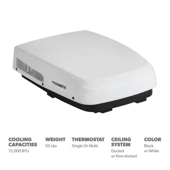 Dometic FJX5457MWHCS FreshJet 5 Air Conditioner 13.5K BTU - White - Image 4