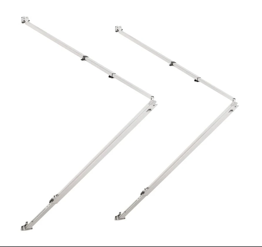 Dometic 8273000.402B Short Awning Arm Set, White