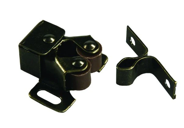 JR Products 70235 Double Roller Cabinet Catch