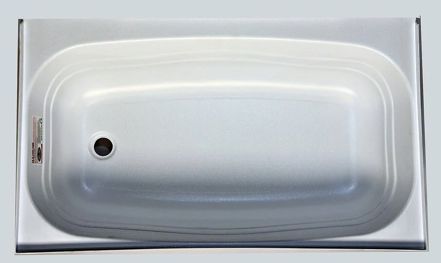 Duo-Form Plastics Left Hand Drain Bathtub - 244060221 - Image 2