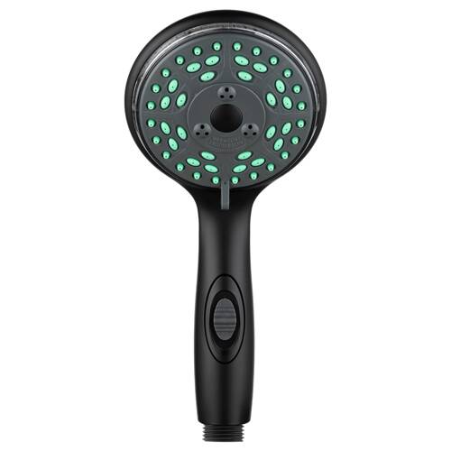 Dura Faucet Hand Held Shower Head; Matte Black - DF-SA432-MB