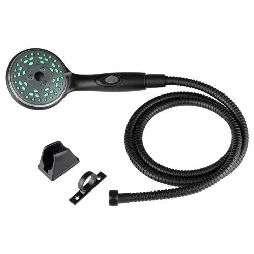 Dura Faucet Hand Held Shower Head; Matte Black - DF-SA432K-MB