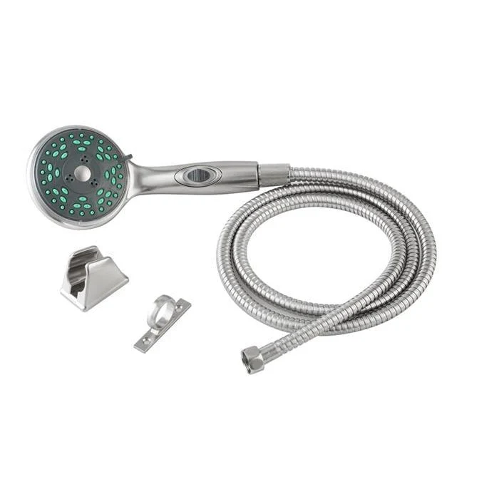 Hand Held Shower Wand & Hose Kit Nickel
