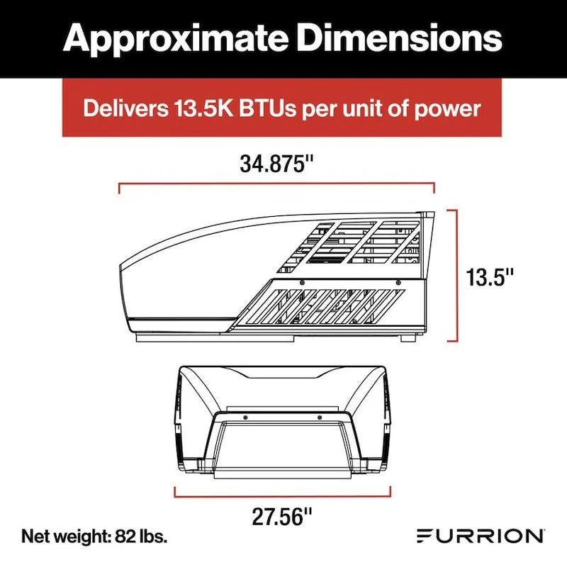 Furrion Chill HE Air Conditioner, 13500 BTU, White - FACR13HESA2-PS-AM - Image 2