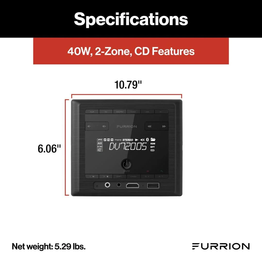 FURRION DV7200S Entertainment System Radio W/ Bluetooth - Image 2