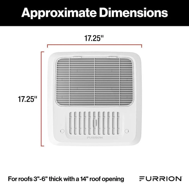 Furrion LLC FACT12CA2-PS-AM Furrion Chill Air Conditioner Ceiling Assembly - Ducted or Non-Ducted - Image 3