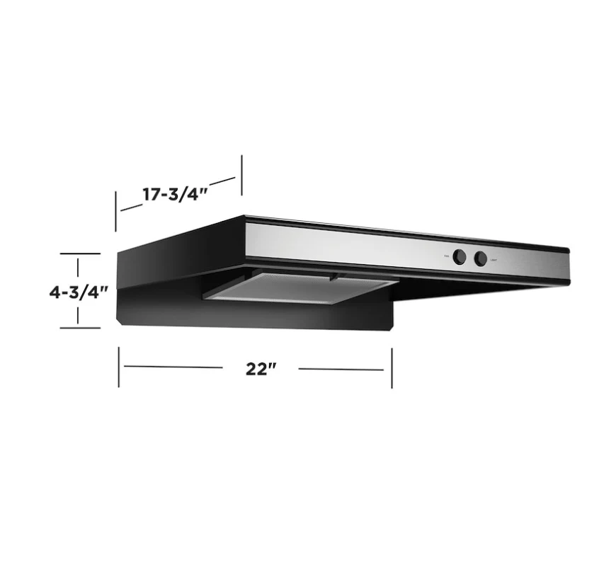 GE Appliances JVXR22SPSS Ducted Stove Vent Hood - Image 4