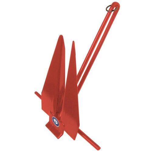 GREENFIELD Boat Anchor Slip-Ring Fluke Style - Holds Up To 16 F Length Boat - 669-6-RD