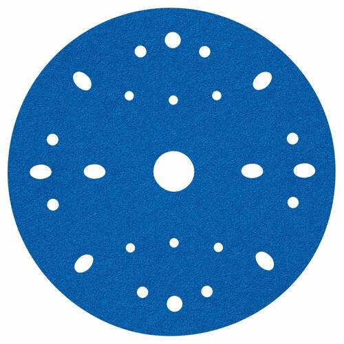 Hookit Sanding Disc - 6" Diameter; 40 Grit; Blue; Box Of 50 - 36170