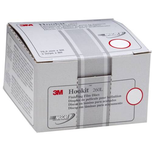 Hookit Sanding Disc - P1500 Grit - 6" Diam; White - 00950