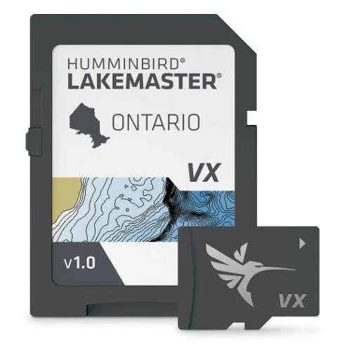 Humminbird LakeMaster Marine Cartography - Detailed Coverage Of Ontario; On SD Card - 601020-1