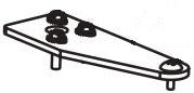 Ice Machine Door Hinge Westland 11698-SSWT