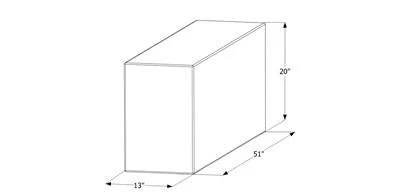 Icon 12716 Fresh Water Tank, 54 Gal