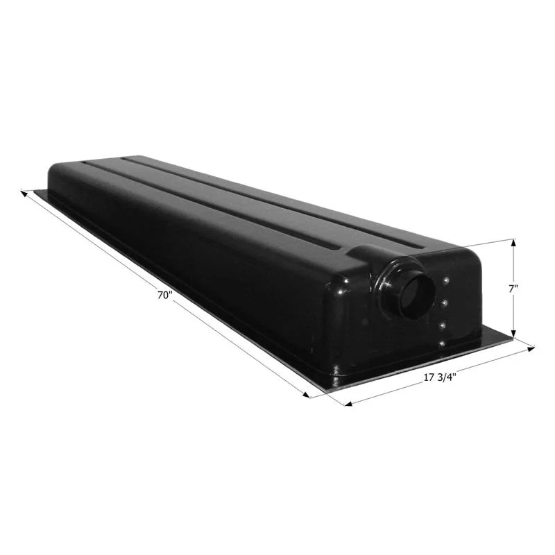 RV HOLDING TANK, HT473-ED, W/3IN SPIGOT and 4 LEVEL SENSORS