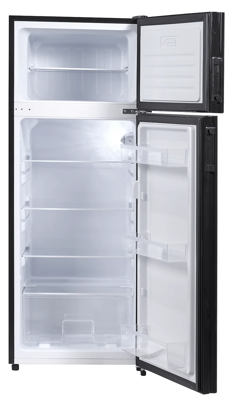 Invision 180-4712 Dual Compartment Refrigerator - 7.7 Cu. Ft. - Stainless Steel - Image 2
