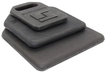 Jack Pad Stromberg Carlson JBP-1011.1 Molded EPDM Rubber, 11" Length x 10" Width x 1" Height, Black