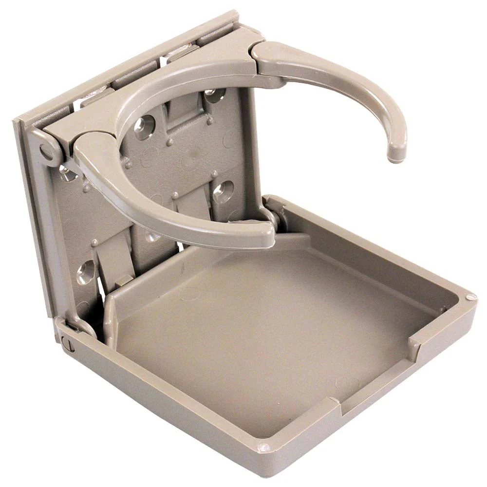 JR Products 45623 Adjustable Drink Holder Tan