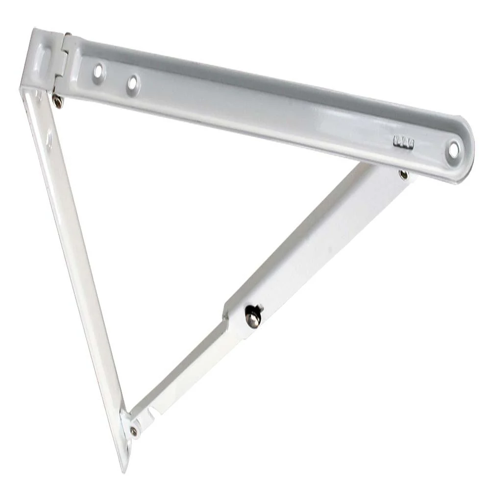 Shelf Bracket - Folding White
