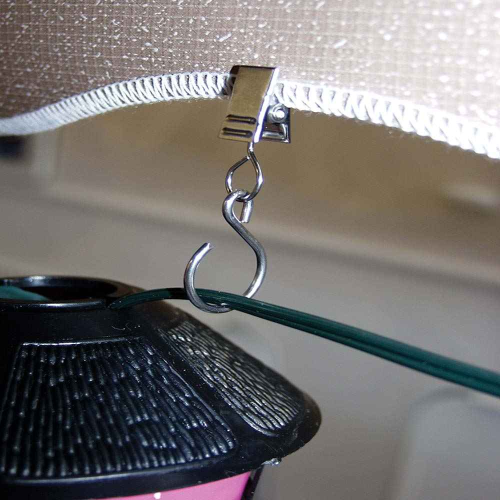 Stainless Steel Patio Light Hangers Pk/10 - Image 3
