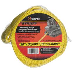 Keeper Corporation 02963 Recovery Tow Strap 60K 30' x 6" - Image 2