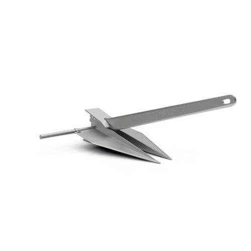 LEWMAR Boat Anchor Fluke Style - Holds Up To 25 Foot Length Boat; Galvanized; Silver - HKG-S8