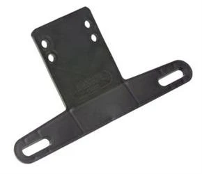 License Plate Bracket Wesbar 003201 Black, Plastic Wesbar products are made waterproof, sealed, submersible and shock-resistant
