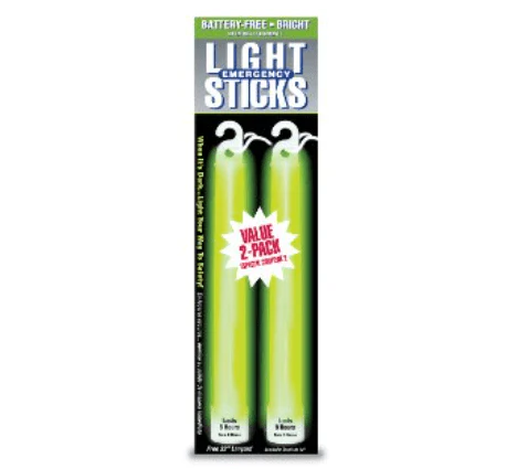 Light Stick Ready America 27217 Lightning Stick; Green; 8 Hour; With 32" Lanyard Cord