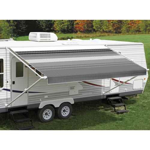 Carefree RV EA146B00 Fiesta Springload Awning Roller/Fabric Camel Fade 14'
