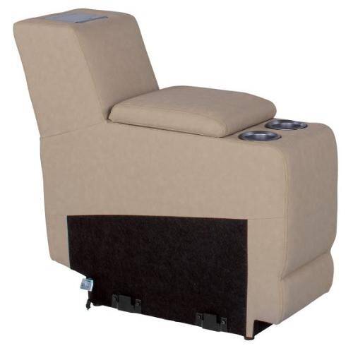 Lippert 2020134976 Thomas Payne Seismic Series RV Theater Seating Center Console - Altoona Tan