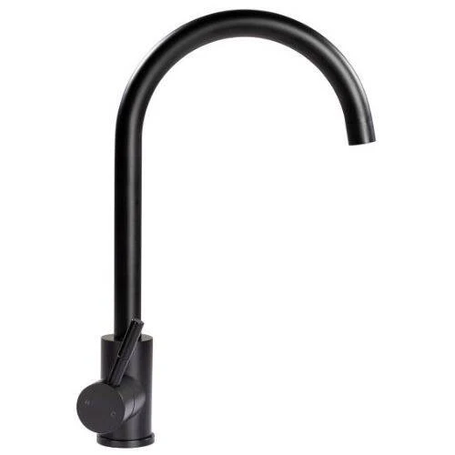 Lippert 2021090601 Flow-Max RV Gooseneck Faucet - Matte Black