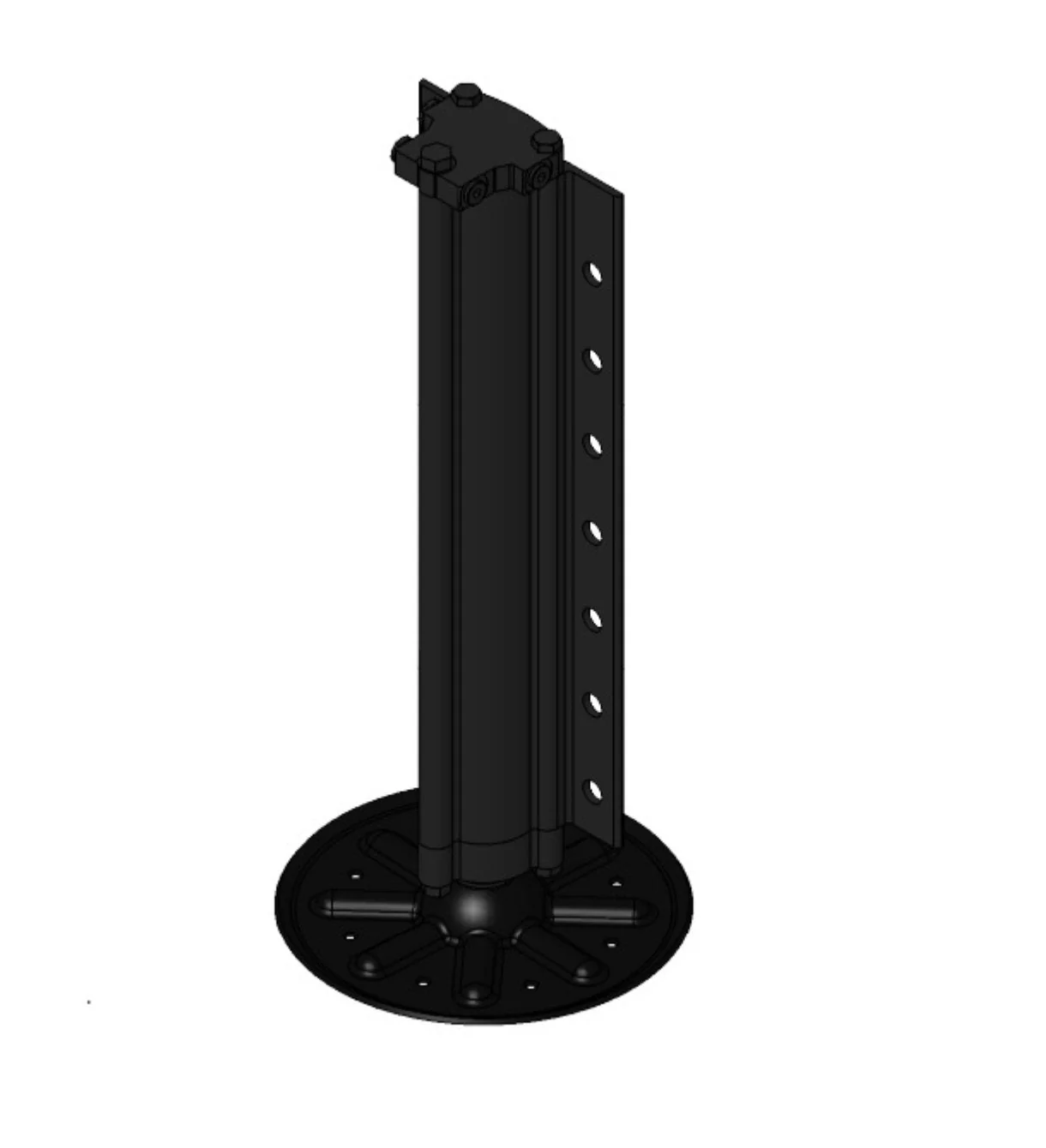 Lippert Components 19586010 Hydraulic Leveling Jack, 8000 Pound Capacity