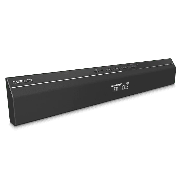 Furrion LLC FSB2N25MC-BL 2-Zone Soundbar Speaker W/Usb Charg