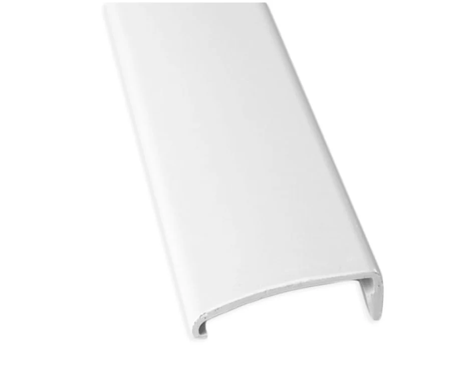 Lippert Components 326191 - 76" Snap Trim Screw Cover White
