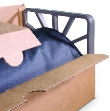 Lippert Components 432253 - Universal Slide Topper Replacement Cut-To-Fit Fabric – 50' Black - Image 2