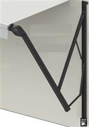 Lippert Components V000437896 Solera Smart Arm (69") Awning Arm Full Set, Black