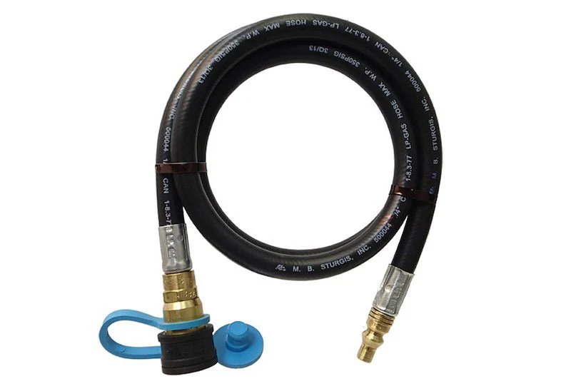 MB Sturgis 100395-48-MBS Dual QD Hose/Male QD Plug X 48"